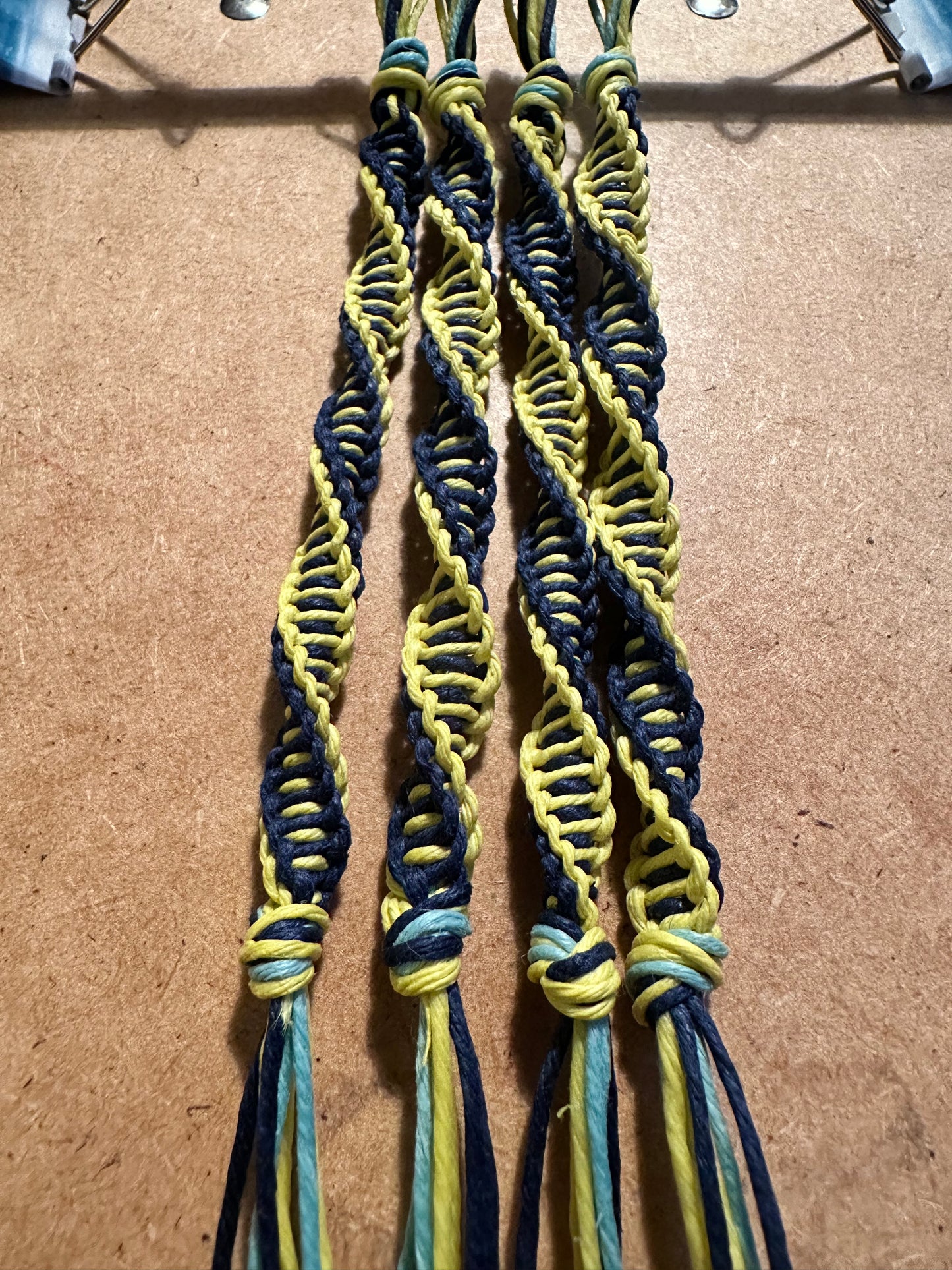 DNA - Dark Navy Blue & Yellow