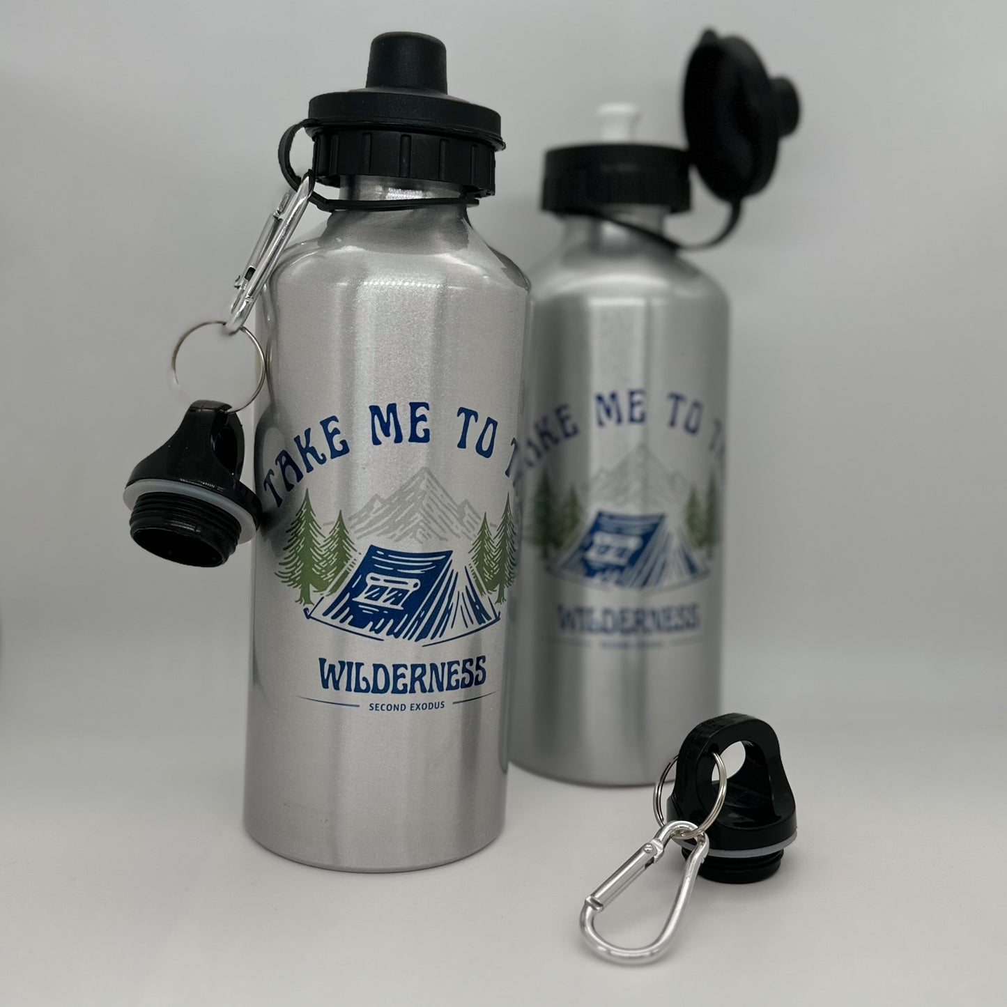 Take Me To The Wilderness - Aluminum Canteen