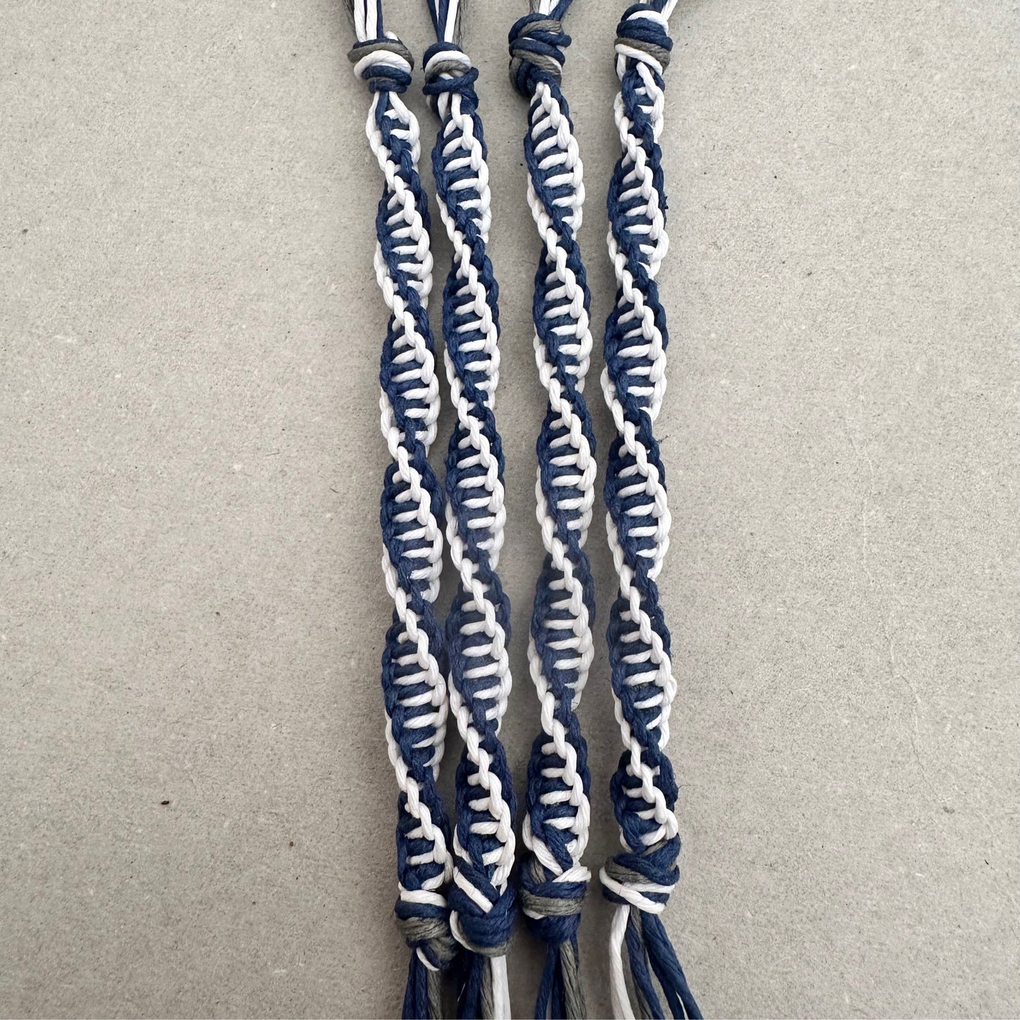 Mix - Dark Navy Blue & White