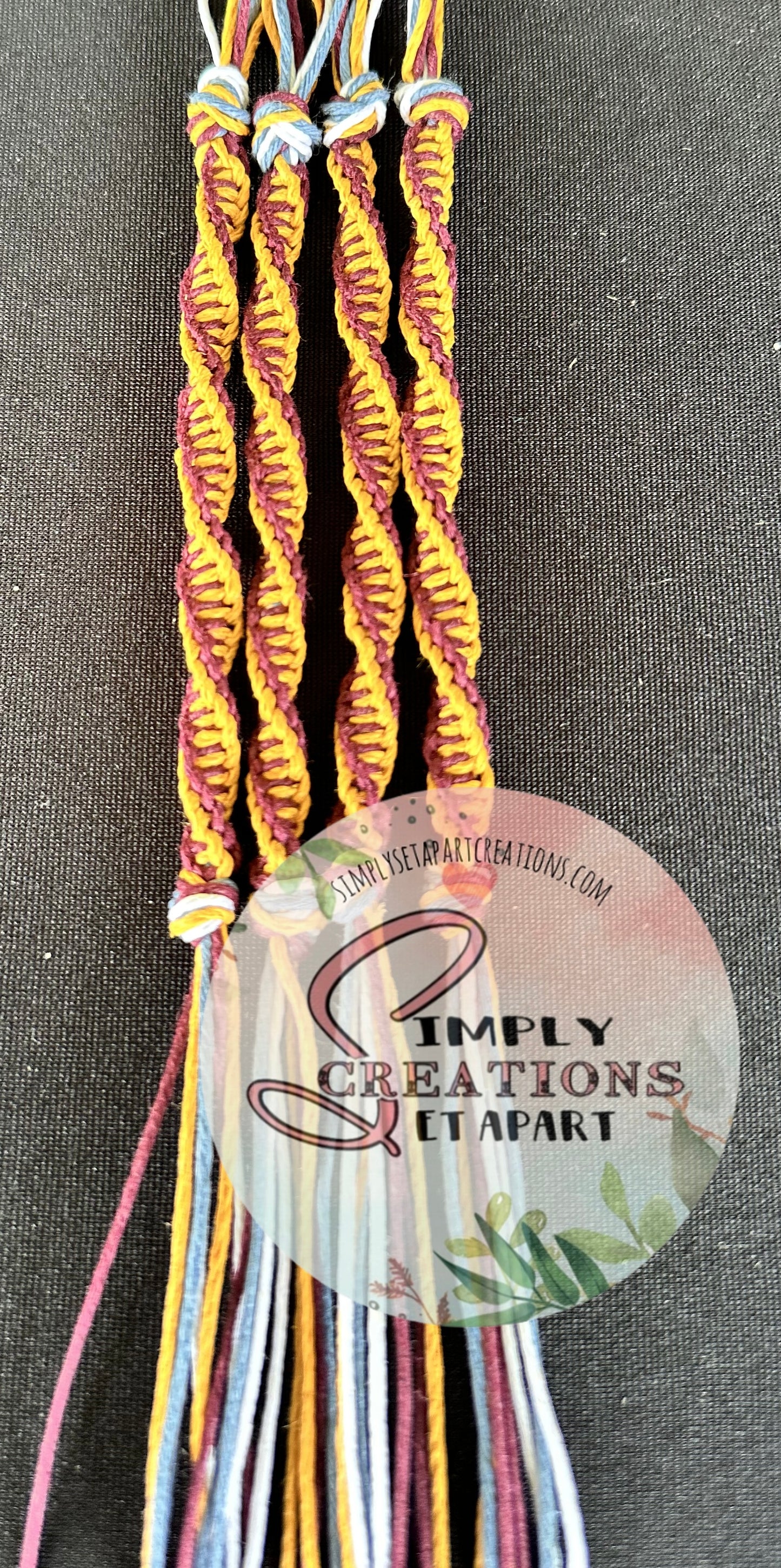 MIX - Burgundy & Yellow